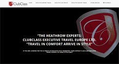 Desktop Screenshot of clubclassexecutivetravel.com